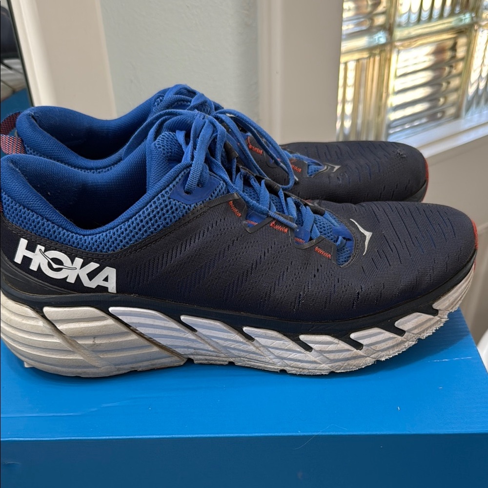 HOKA Gaviota 3 Men's Blue Running Shoes - Picture 5 of 8